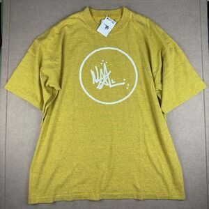 Vintage Street Wear Ocean Pacific Shirt XL Yellow Graphic‎ Tee Wal Studio USA